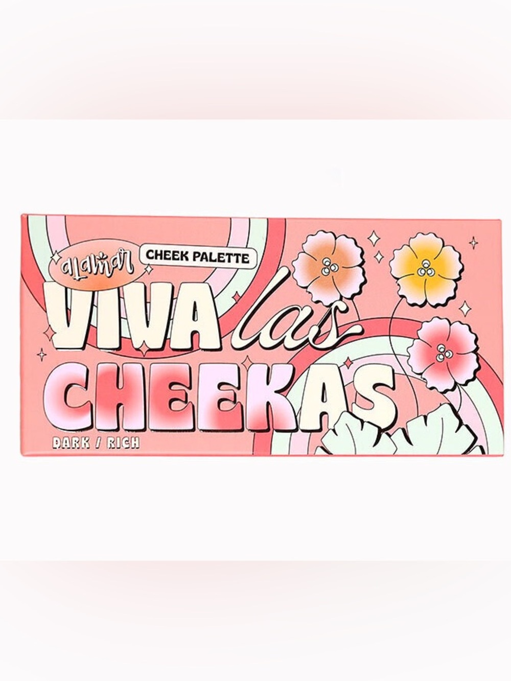 Alamar Cosmetics Viva Las Cheekas Cheek Palette in Medium / Tan